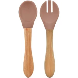 OiOi Mama Kaşığı ve Çatal Seti, Woody Brown