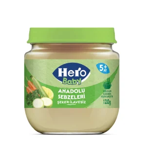 Hero Baby Anadolu Sebzeleri Kavanoz Mama, 120 g