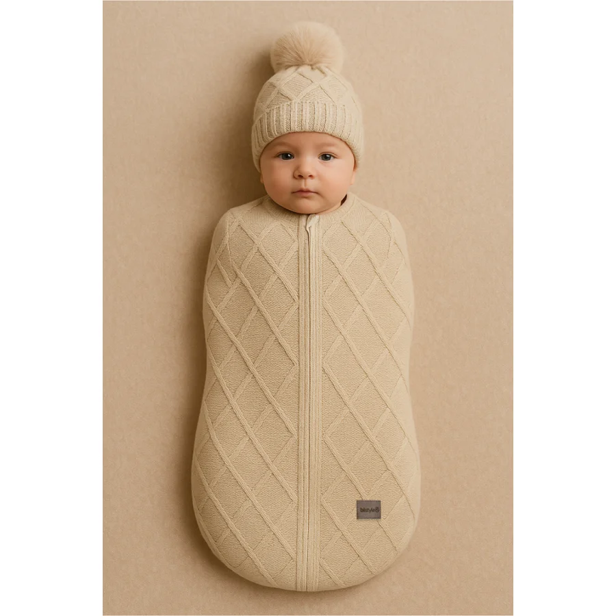 Bistyle Baby In Swadding Triko Kundak, Bej