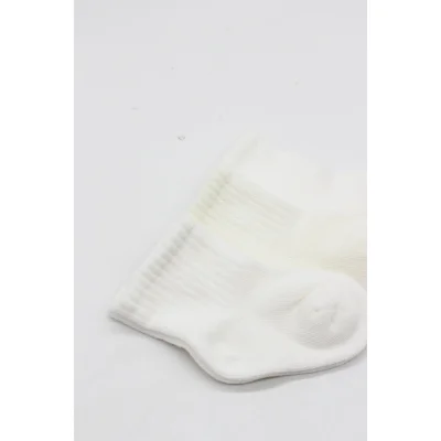 Bistyle Penye Soket Çorap, 3'lü, Ekru