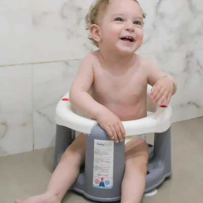 BabyJem Önden Açılır Banyo & Mama Oturağı, Pembe