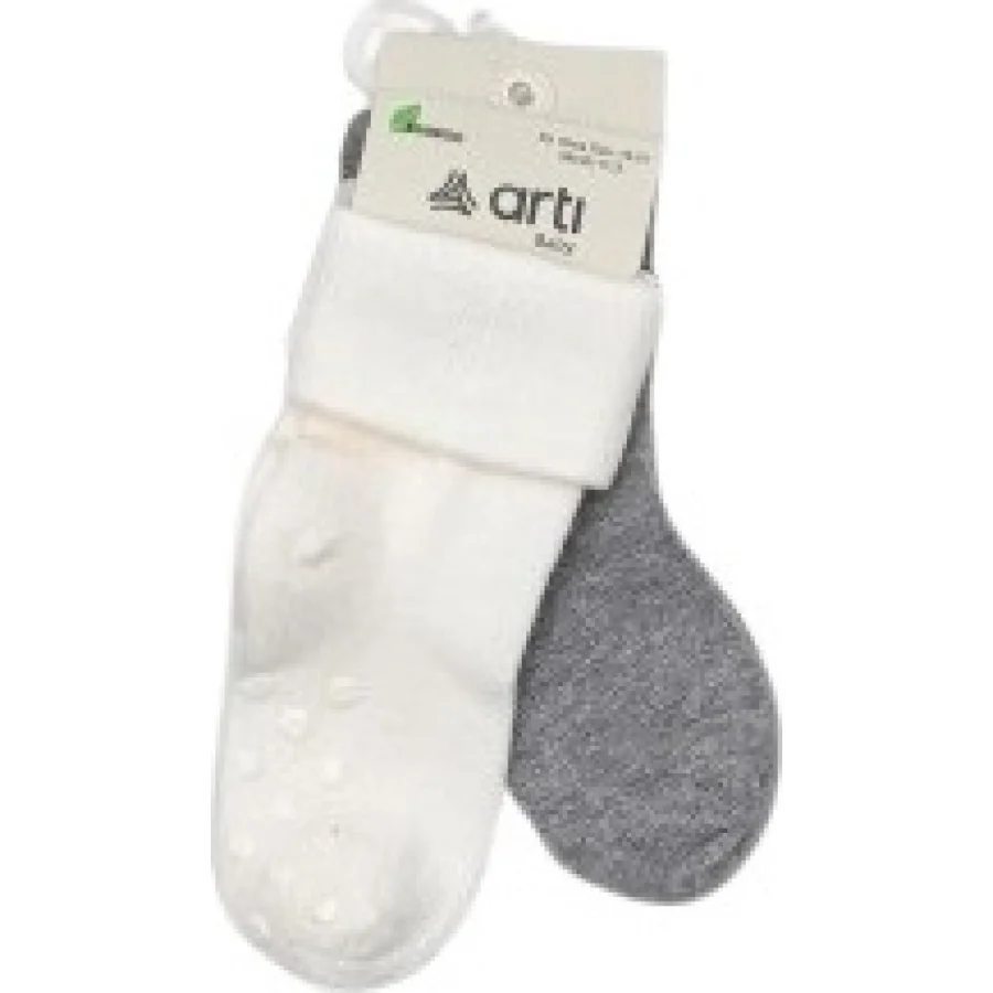 Katamino Ongun Abs'li Erkek Modal Bebek Soket Çorap, 2'li, Asorti