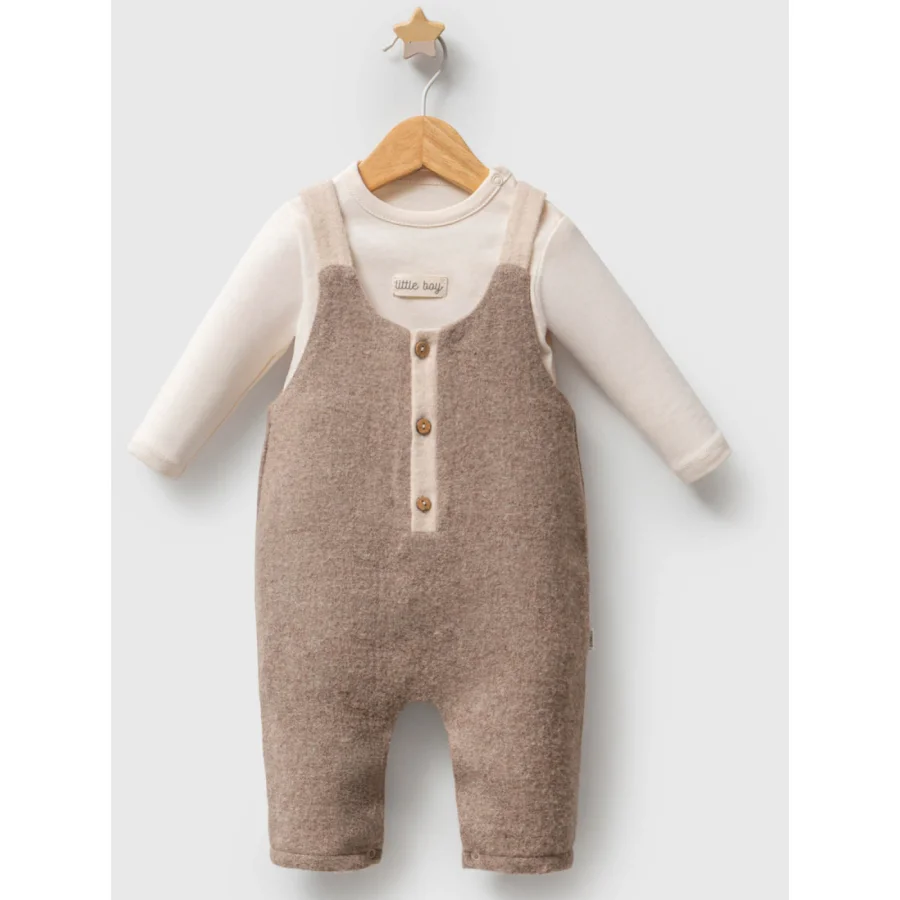 Tongs Baby Customary Salopet, Kahverengi