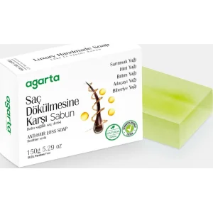 Agarta Cilt Bakım Sabunu, 150 g, Saç Dökülmesine Karşı
