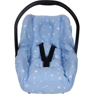 Sevi Bebe Bel Destekli Ana Kucağı Örtüsü, Mavi, Yıldız