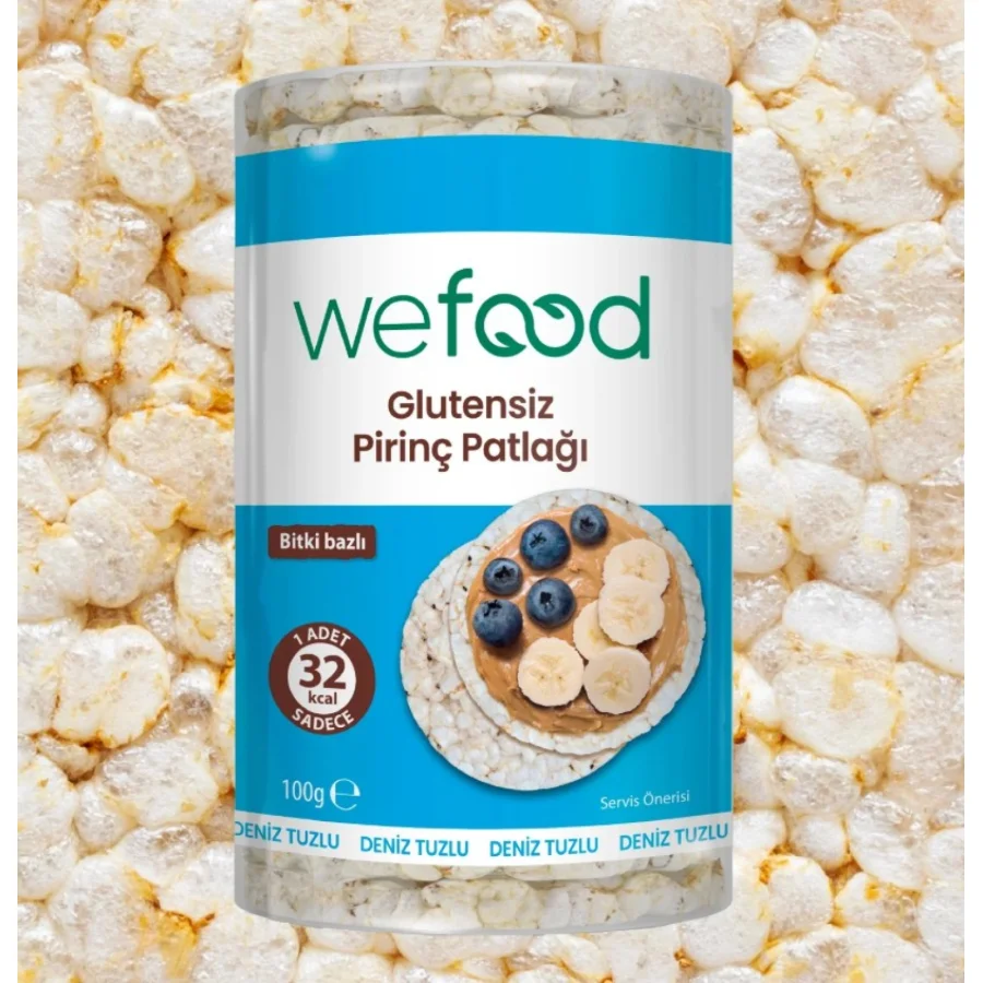 Wefood Pirinç Patlağı, 100 g