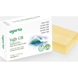 Agarta Cilt Bakım Sabunu, 150 g, Yağlı Cilt