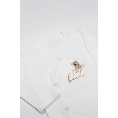 Bistyle I Am So Bear Uzun Kol Badi, Bej-Ekru, Ekru