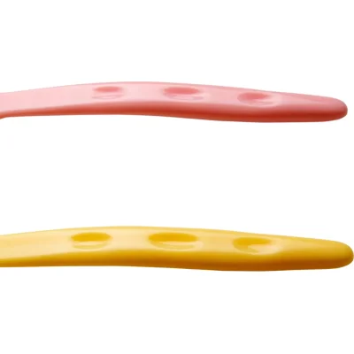 BabyJem Mama Kaşığı, Pembe, Sarı, 2'li