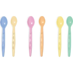 BabyJem Mama Kaşığı, Pembe, Sarı, 2'li