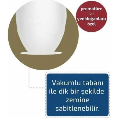Bebedor Silikon Kaşıklı Biberon, 120 ml