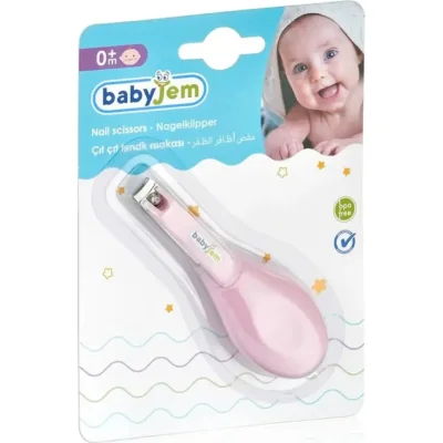 BabyJem Bebek ÇıtÇıt Tırnak Makası, Pembe