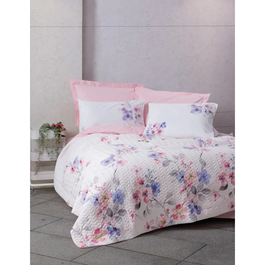 Cotton Box Complete Set Tek Kişilik Jayda, Pembe