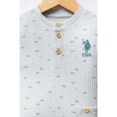 U.S Polo Bebek Tulum USB2312 Su Yeşili