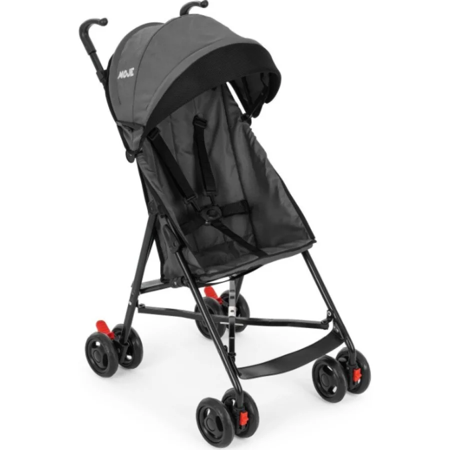 Moje Simple Pratik Baston Bebek Arabası, Gri
