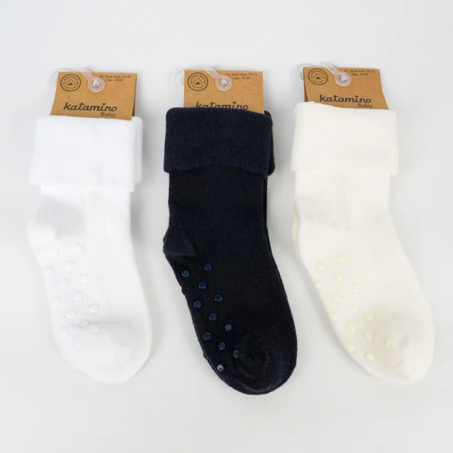 Katamino Eser Abs'li Erkek Bebek Soket K46280 Asorti