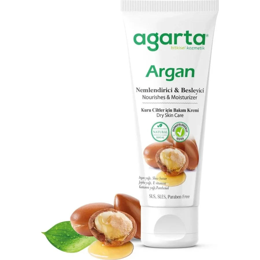 Agarta Doğal Cilt Bakım Kremi 75 ml Argan
