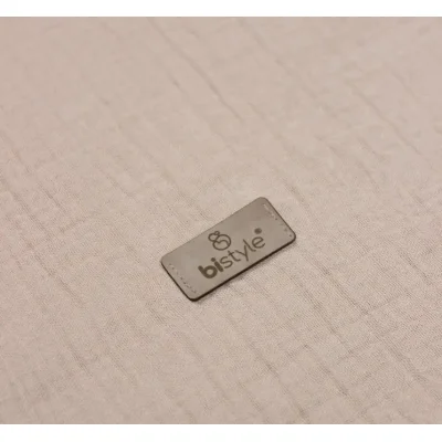 Bistyle Organik Müslin, 80x90, Fistolu Battaniye, Bej