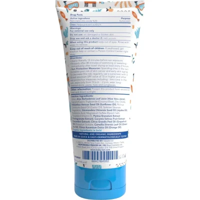 Babyton Bebek ve Çocuklar İçin Suya Dayanıklı Güneş Koruyucu Krem, 100 ml