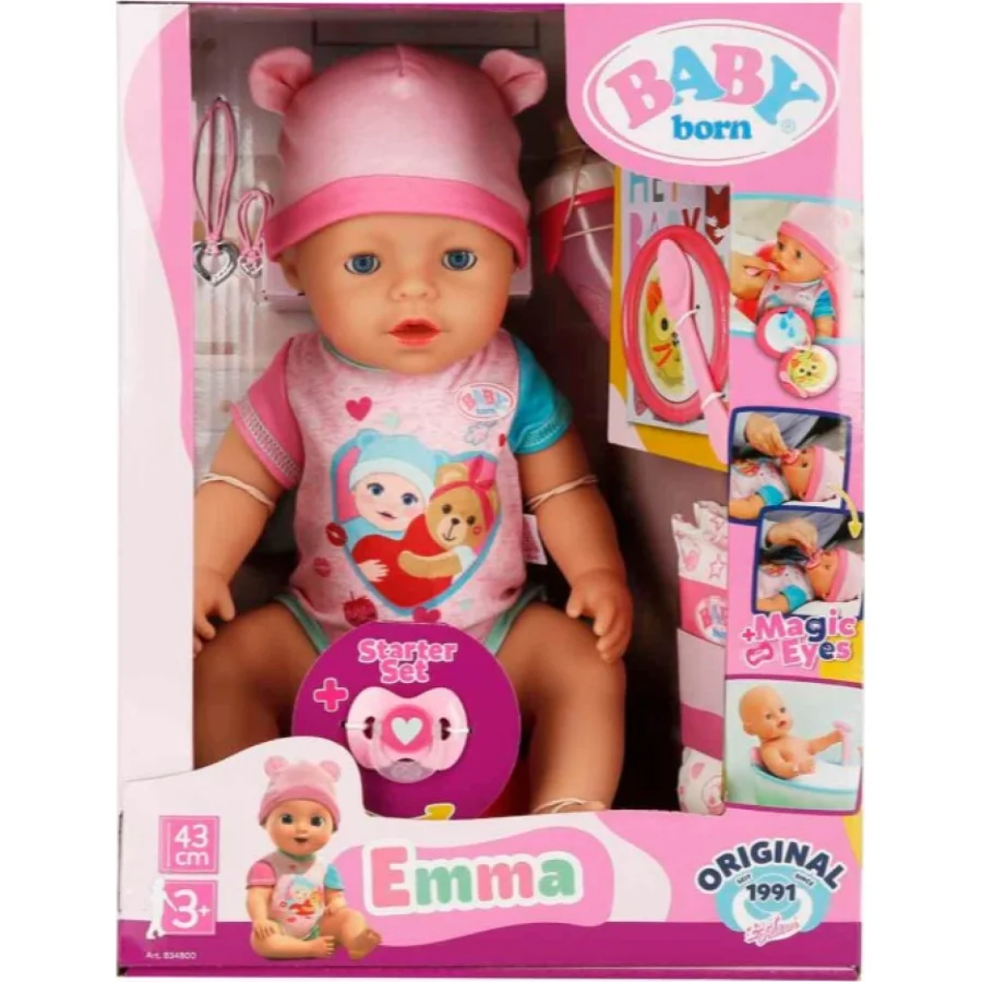 Baby Born Mucize Bebek Kız Emma 43cm 834800