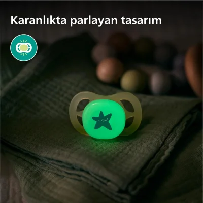 Philips Avent Ultra Start Gece Emzik 0-2 Ay