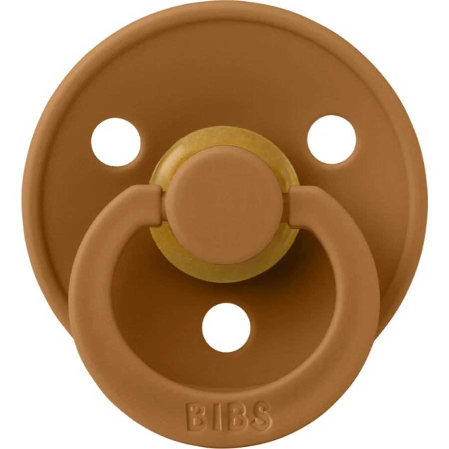 Bibs Colour Kauçuk Emzik, 0-6 Ay, Caramel