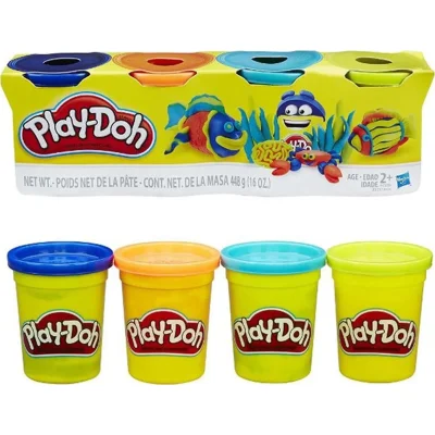 Play Doh Oyun Hamuru, 4'lü