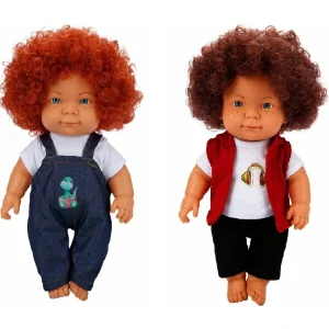 Sunman Kıvırcık Saçlı Curly Bebek 35 Cm