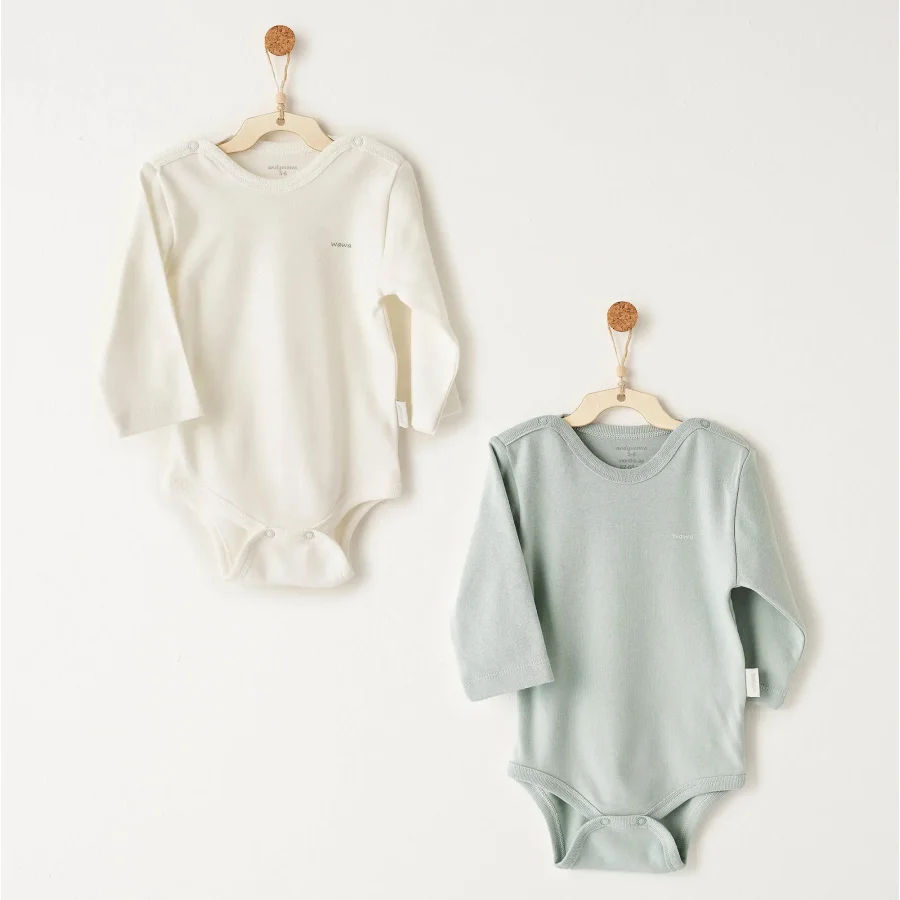 Andywawa Mummy S Snuggle Saurus Badi, 2'li, Gri