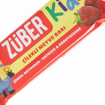 Züber Kidz Meyve Barı, 25 g, Çilek