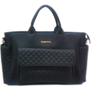 M&Y Athena Deri Anne Bebek Bakım Çantası, Siyah