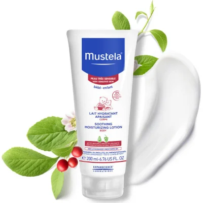 Mustela Soothing Çok Hassas Ciltler İçin Rahatlatıcı Vücut Losyonu, 200 ml