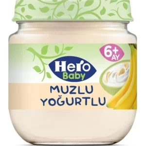 Hero Baby Muzlu Yoğurtlu Kavanoz Mama 120 Gr
