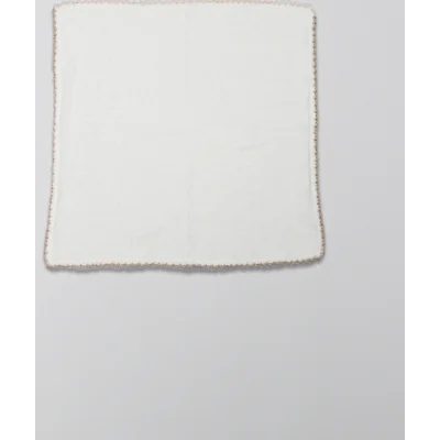 Bistyle Organik Havlu Mendil, 28x28, 6'lı, Ekru