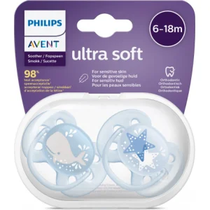 Philips Avent Ultra Soft Emzik, 6-18 Ay, Erkek