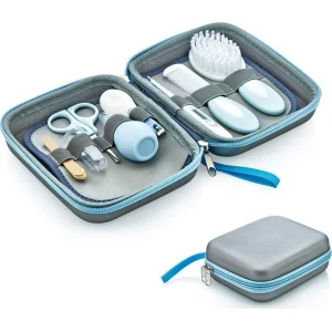 BabyJem Bebek Bakım Seti, 9 Parça, Mavi