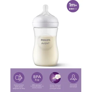 Philips Avent Doğal Tepkili Natural Response PP Biberon, 260 ml, 1+ Ay