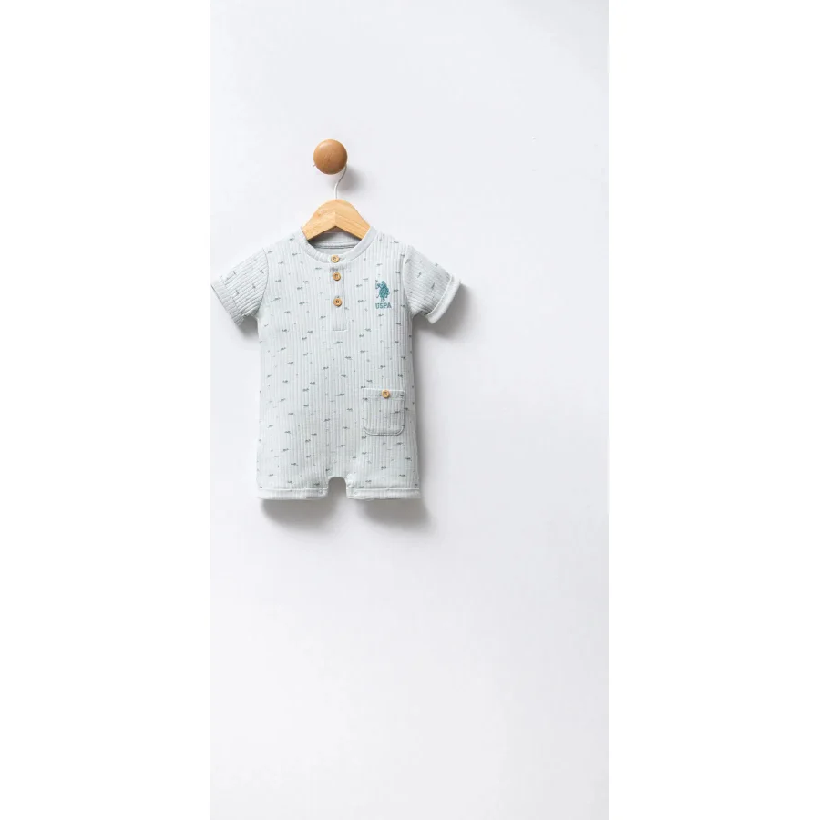 U.S Polo Bebek Tulum USB2312 Su Yeşili