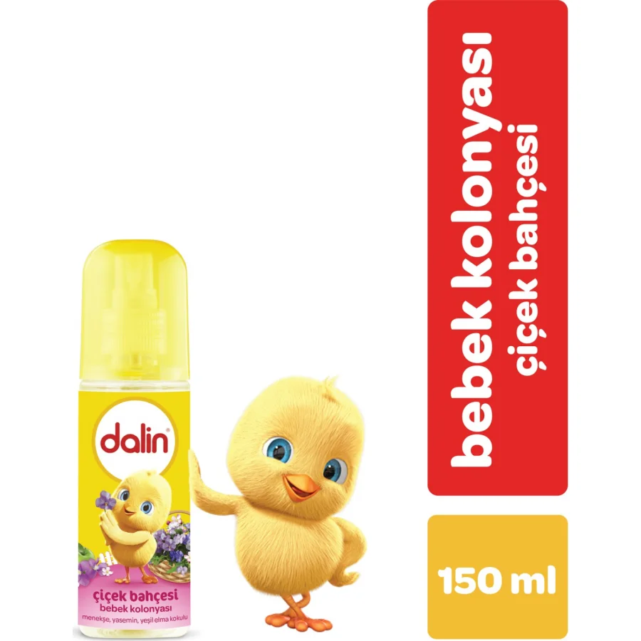 Dalin Sprey Bebek Kolonyası, Çiçek Bahçesi, 150 ml