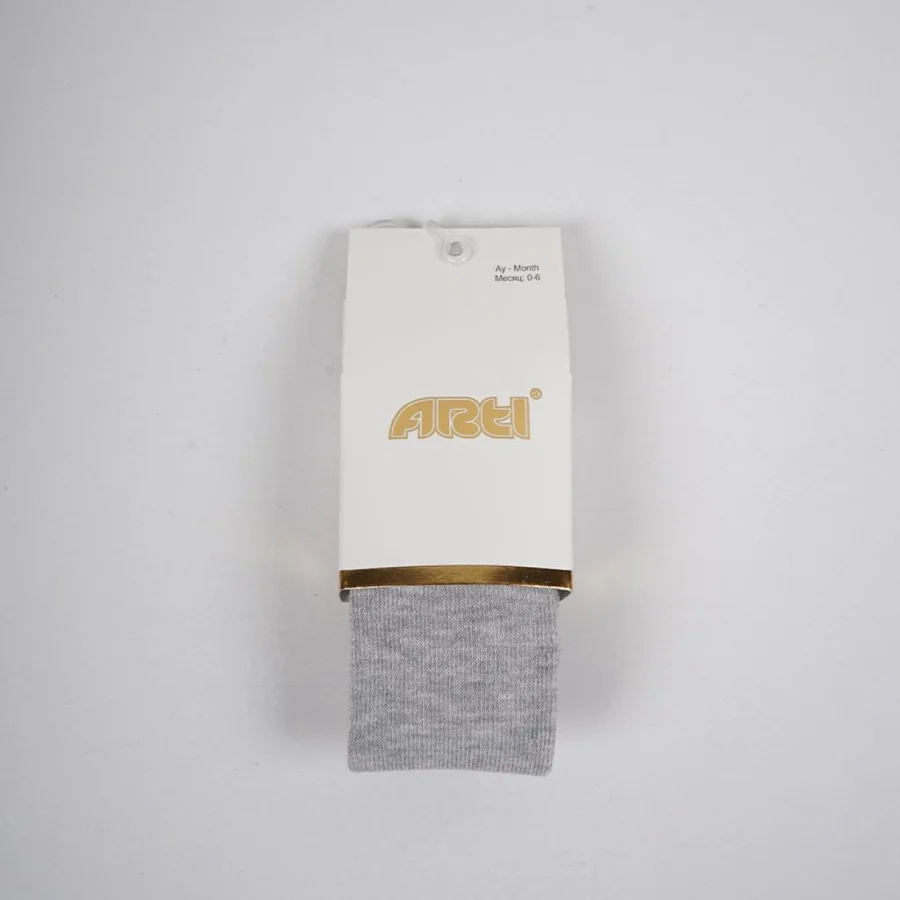 Artı Alona Bebek Külotlu Çorap, Gri