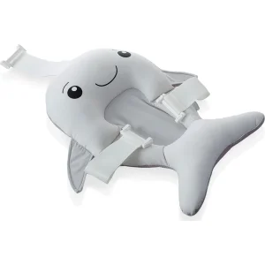 BabyJem Balina Köpüklü Banyo Yatağı, Gri