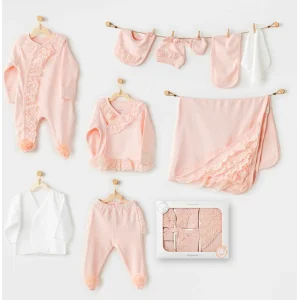 Andywawa Chic Girl Hastane Çıkışı, 10 Parça, Somon