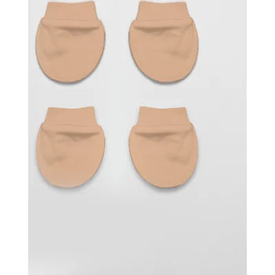 Bistyle 2'li Penye Eldiven Basıc, Bej