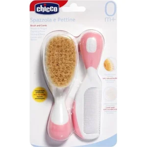 Chicco Fırça ve Tarak Seti, 0 Ay+, Turuncu