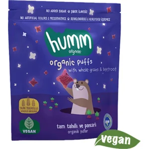 Humm Organik Pancarlı ve Tam Tahıllı Puflar, 30 g