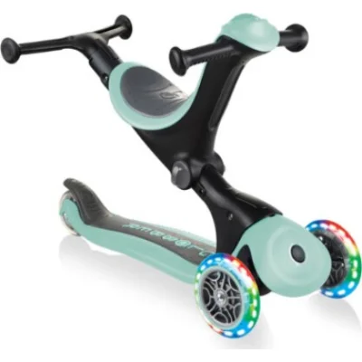 Globber Go Up Deluxe Scooter (Işıklı) Mint Yeşili