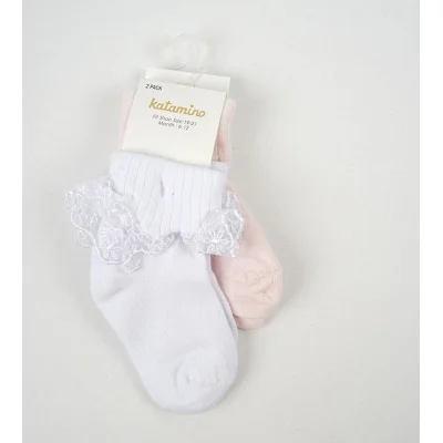 Katamino Akel Aks. Bebek Soket Çorap, 2'li, Asorti