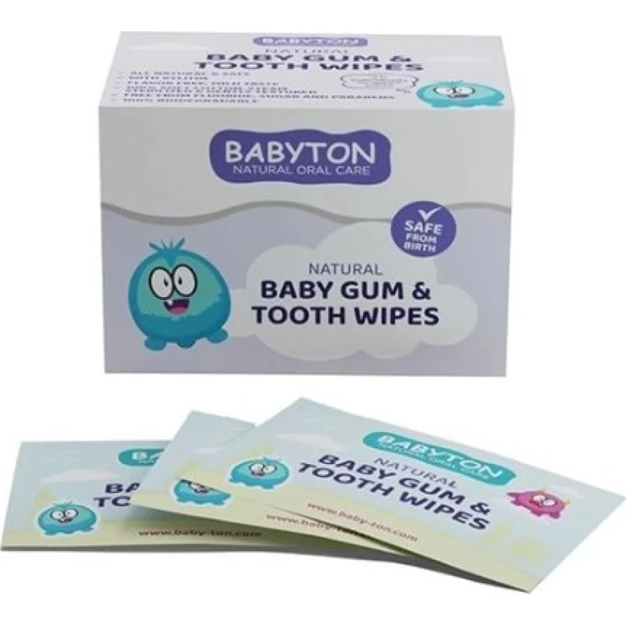 Babyton Bebekler İçin Diş Ve Damak Temizleme Mendili