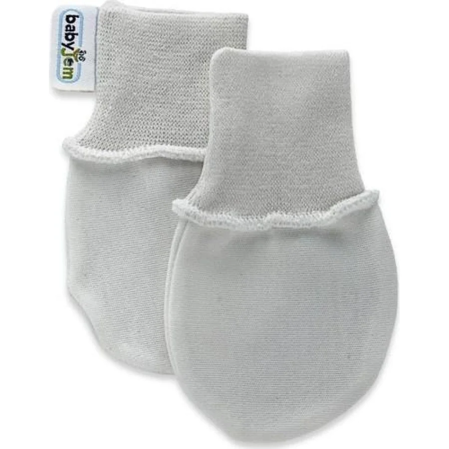 BabyJem Yenidoğan Bebek Eldiveni, Gri