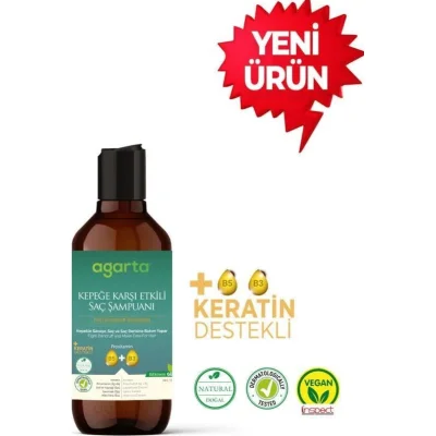 Agarta Doğal Kepeğe Karşı Şampuan, 400 ml